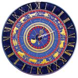 Agata Skoczylas, ręcznie malowany zegar Five o clock .