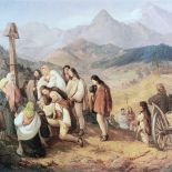 Aleksander Kotsis Pogrzeb górala , 1860 r.