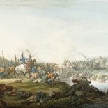 Aleksander Orłowski Bitwa wojska kościuszkowskiego z rosyjskim o przeprawę na rzece , 1801 r., Muzeum Narodowe w Warszawie