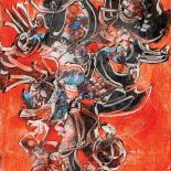 Alfred Lenica- Kompozycja , 1960 r., cw 7500 zł, OKNA SZTUKI