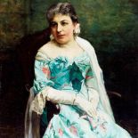 Alfred Wierusz-Kowalski, Portret żony , 1907 r, cs 100 tys. zł, REMPEX
