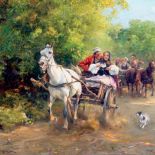 Alfred Wierusz-Kowalski, Przejażdżka , cw 390 tys. zł, DESA UNICUM