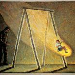 Andrzej Podkański, z cyklu Park. Obrazy podejrzane