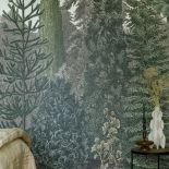 sypialnia w mieszkaniu urządzonym jak siedlisko