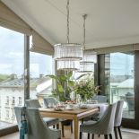jadalnia w luksusowym penthouse