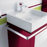 Armatura i umywalka z kolekcji Esprit zaprojektowane przez firmę Esprit Home. KLUDI