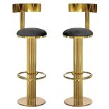 Stołek barowy Gilberto. Art déco – lekcja stylu