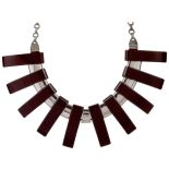 Bakelitowy naszyjnik, lata 30. XX w.