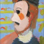 Artur Nacht-Samborski- Mężczyzna w zielonej mycce , ok. 1931-1934 r., Galeria Arsenał w Poznaniu