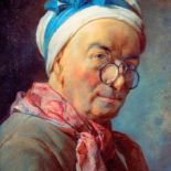 Autoportret , Jean Baptiste Chardin, 1771 r., fot. BE