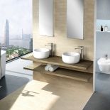 Baterie z serii Just: umywalkowa, 2376 zł, wannowa, 11 770 zł i bidetowa, 1870 zł, villeroy boch