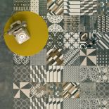 Betonowe płytki z koronkami