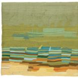 Bez tytułu, tkanina, 90 x 100 cm, lata 1987-1988.