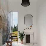 Klasyczne i naturalne wnętrza z nutką industrializmu w domu