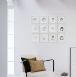 białe wnętrza z czarnymi dodatkami