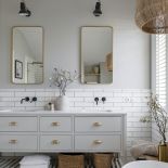 biało szara łazienka