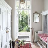 rustykalny przedpokój pomysły aranżacje