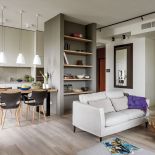 Właściciel potrzebował eleganckiego, luksusowego wnętrza, które byłoby zarówno wygodnym domem, jak i biurem,