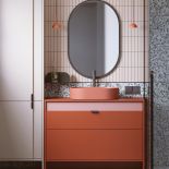 blat pod umywalkę z płyty meblowej