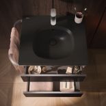 blat łazienkowy zintegrowany z umywalką