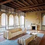 Bohemien, kanapa jak suknia balowa, Busnelli.