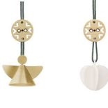 Serca, anioł i gwiazda na choinkę, Stelton, Czerwona Maszyna