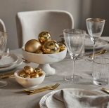 bombki zamiast stroika na stół