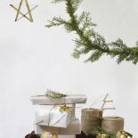 dekoracje na boże narodzenie styl skandynawski