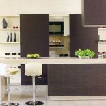 Brąz rozjaśniony beżem. Kuchnia Philadelphia xa 26 900 zł. MEBEL RUST