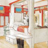 Carl Larsson, plansza nr 10, album W domu , 1899 r.