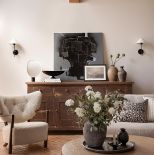 cegła drewno i meble z odzysku w mazurskim domu