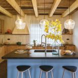 kuchnia w stylu chalet