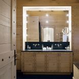 Drewniany dom w górach