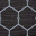 Ciekawy ornament, a także zestawienie kolorów - szarości z błękitem. CERAMSTIC