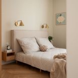 przytulna sypialnia w beżach