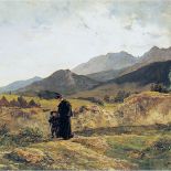 Cmentarz w górach , 1894 r., Warszawa, Muzeum Narodowe