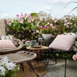 kamienny dywan na balkonie