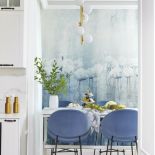 tapeta za stołem w kuchni