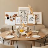 Co na ścianę w kuchni przy stole