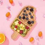 Bambusowy talerzyk do serwowania przekąsek