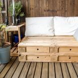 podłoga na balkonie