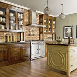 Coś dla miłośników dębowego drewna – kuchnia Manhattan. FABRYKA WNĘTRZ