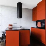 czerwone meble do kuchni