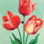 Czerwono-Czarni, Połomski i Wodecki na kwietnych pocztówkach.