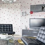 Część rekreacyjna w salonie została luzacko zagospodarowana.