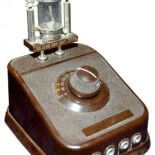 D1 , detektorowy, dwuzakresowy, Detra, 1935 r., kolekcja Maurycy Bryx, fot. MUZEUM TECHNIKI W WARSZAWIE