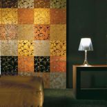 Dekoracja Damasco: trawertyn i marmur pokryte są złotem, srebrem i miedzią. Cena – 460-620 zł/szt. YETI