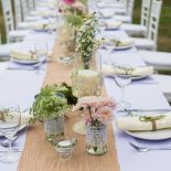 pomysły na dekoracje stołu komunijnego