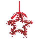 Dekoracje Berries z żywicy syntetycznej powiesimy na drzwiach albo choince, 79 zł/3 szt., WESTWING