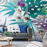 Dekoracje do domu: kwiaty na ścianach, meblach i w doniczkach